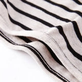 Home Striped Print Cotton Long Sleeve T-Shirt for Girls - Himpall